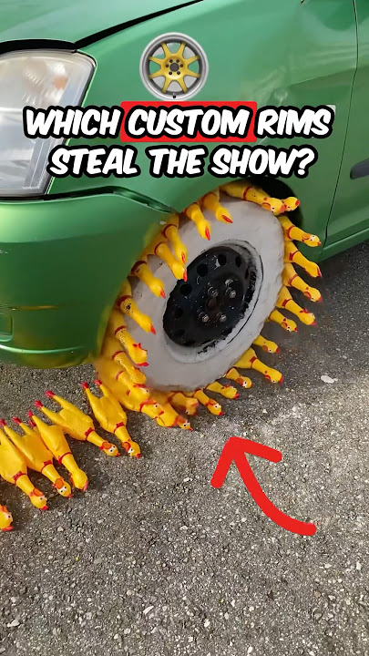 Which Custom Rims Steal the Show? 💎🔥