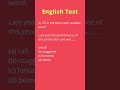 Fill in the blank. Last year the..... English aptitude question test #shorts #english #test #gk