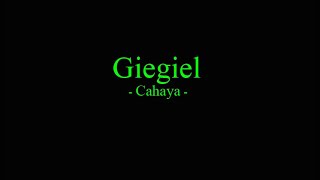 Giegiel - Cahaya chords