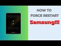 How To Force Restart Samsung Phone or Tablet