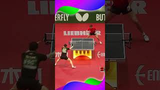 Fast Backhand To Backhand Attack #卓球 #乒乓球 #pingpong #sports #tabletennis #worldtabletennis #shorts