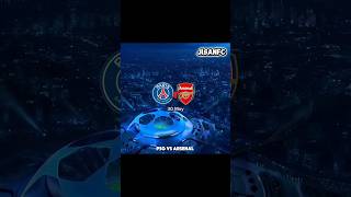 PSG VS ARSENAL UCL Final #football #fcmobile