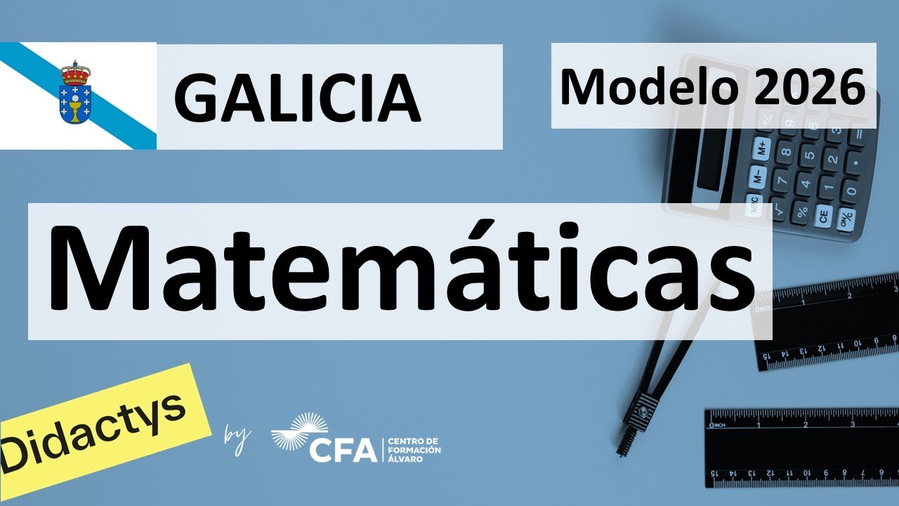 🚀MATEMÁTICAS II 2026 ▶️GALICIA✔️Modelo de examen PAU