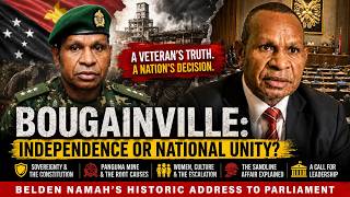Bougainville Independence: MP Belden Namah’s Bombshell!