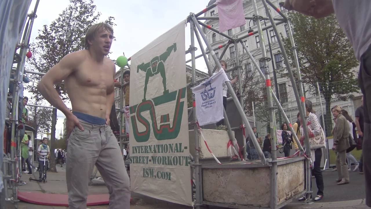 International Street Workout ISW Vienna Austria Herbst 2016 Österreich Wien Training Video 29 exercise 14.1 class 11