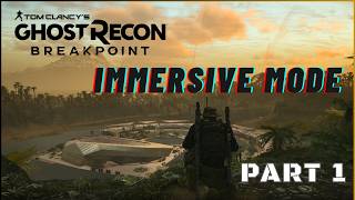 Trying Immersive Mode in Ghost Recon Breakpoint