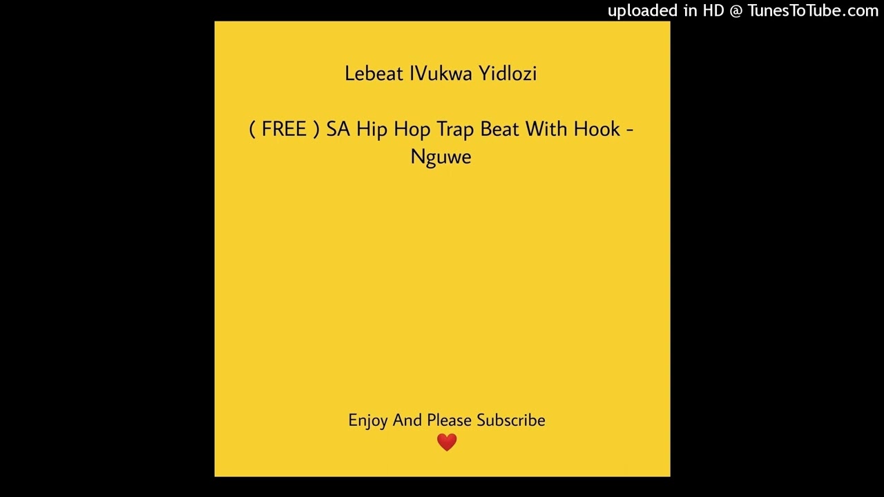 Watch ( FREE ) SA Hip Hop Trap Beats Sjava x Saudi - Nguwe Type Beat ( prodby. Lebeat Ivukwa Yidlozi ) on YouTube Watch ( FREE ) SA Hip Hop Trap Beats Sjava x Saudi - Nguwe Type Beat ( prodby. Lebeat Ivukwa Yidlozi ) on YouTube