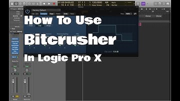 Logic Pro X - How To Use Bitcrusher