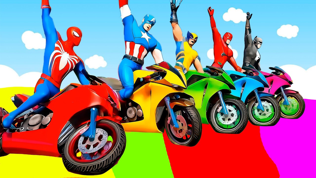 الرجل العنكبوت انقاذ باتمان Spider-Man Rescue batman vs iron man vs venom funny Game GTA 5 superhero