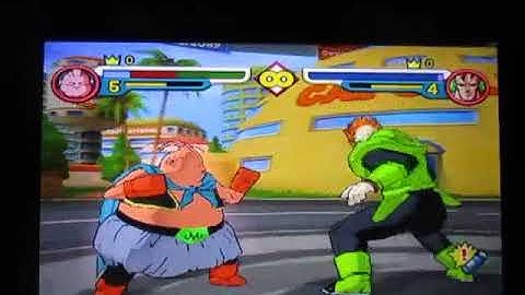 Dragon Ball Z Budokai 2(Gamecube)-Majin Buu vs Android 16