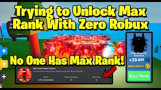 Trying to Unlock Max Rank With Zero Robux - Robux Ninja Legends screenshot 5