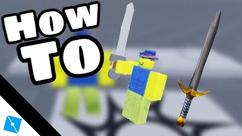 Roblox Studio | How to make a sword