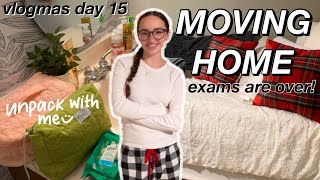 UNPACK WITH ME *moving home* | vlogmas day 15 by Macy Greer 155 views 5 months ago 5 minutes, 54 seconds