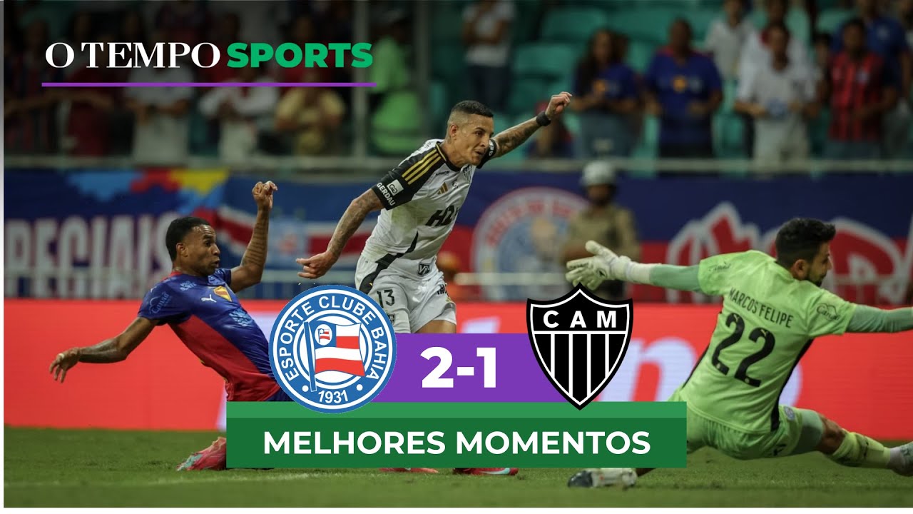 Bahia 2 x 1 Atlético – Veja os MELHORES MOMENTOS da partida - YouTube