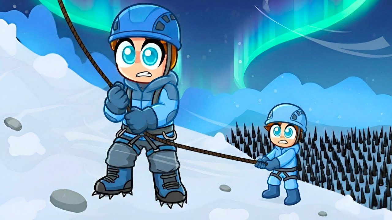 Vi Klättrade Det HÖGSTA Berget I Roblox!