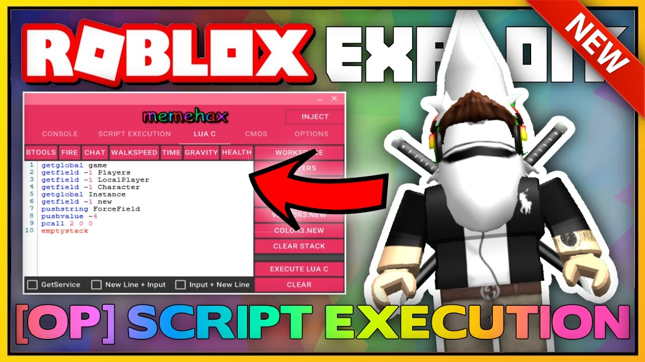 New Roblox Exploit Memehax Demo Patched Script Execution Full