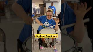 All Abilities Drumline showing off their drum skills 🥁 #drums #drumline #drummer #marchingband