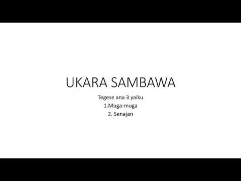 Ukara Sambawa lan Hagnya