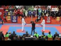 Rafael Aghayev vs. Asiabari Aliasghar. Semifinal. World Karate Championship 2016, Linz, Austria HD