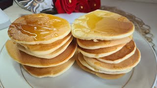 Pancakes on milk.The easiest recipe for pancakes.