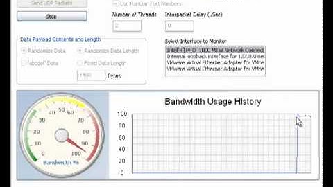 Packet Flooder (a UDP Traffic Generator)