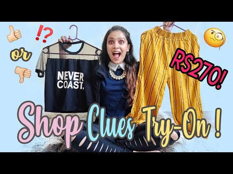 1ST TIME SHOPPING FROM SHOP CLUES EXPERIENCE!(TRY-ON HAUL & HONEST REVIEW) CHEAP & TRENDY CLOTHES!