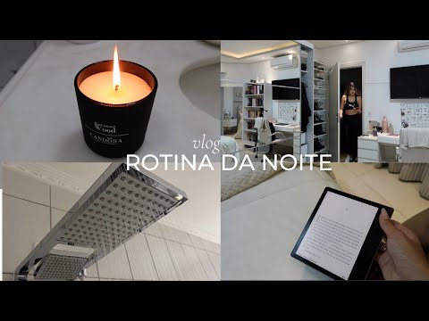 ROTINA DA NOITE + ROTINA DO BANHO (PRODUTINHOS + DICAS + RELAXANDO) | Shirley Soares