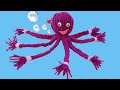 Игрушка ОСМИНОГ из ниток. Поделка. Octopus made of thread