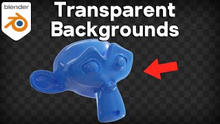 er mere end Kaptajn brie Skrive ud How to Render Transparent Backgrounds in Blender - YouTube