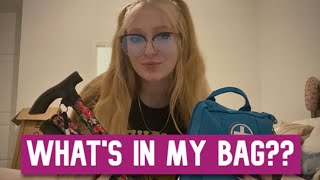 What’s in my bag as a Disabled girl + Service dog handler