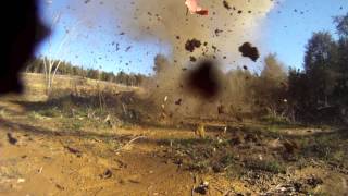 Huge Slow Motion Tannerite Explosions