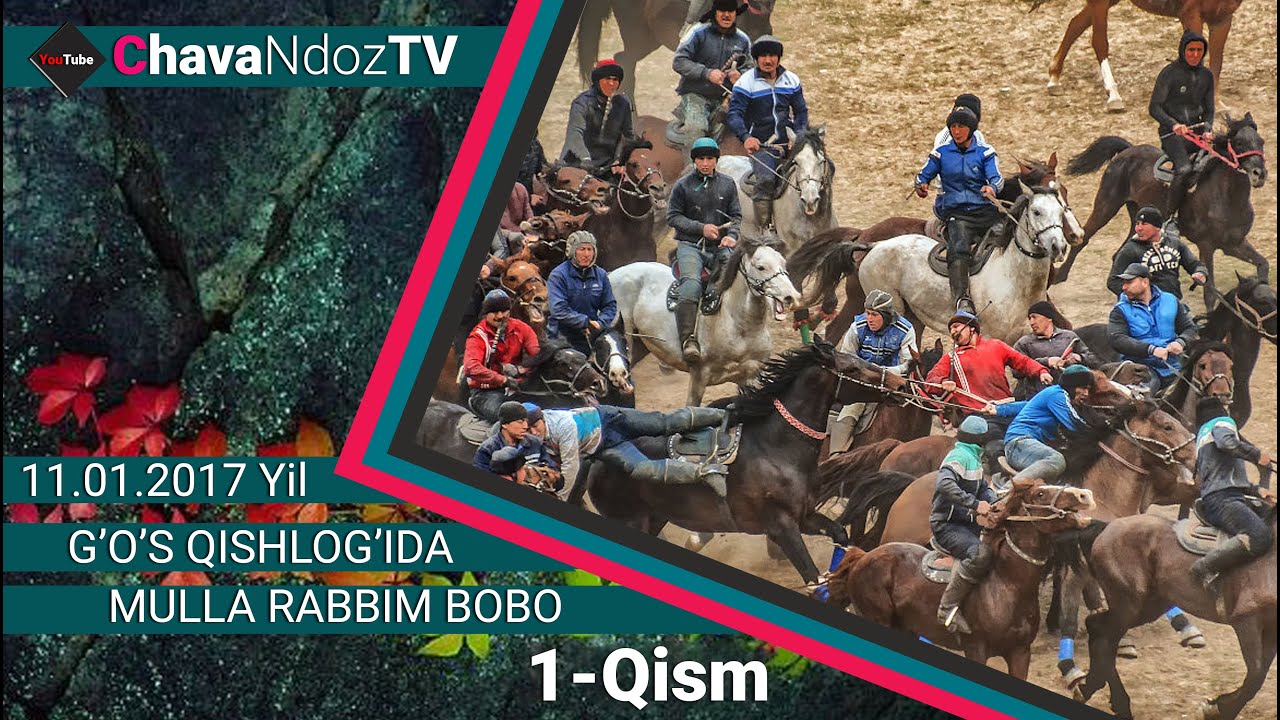 11 01 2017 Yil G'O'S QISHLOG'I MULLA RABBIM BOBO 1 QISM