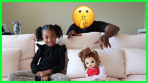 My Baby is missing, where could she be? | Daddy plays a trick on Sefari