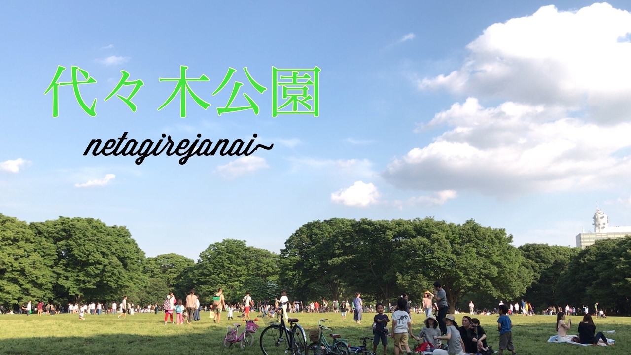 日曜の代々木公園 Youtube