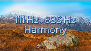 🌿 111Hz & 639Hz Resonance | The Hidden Thread of Harmony