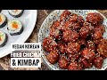 Vegan Korean Fried Chicken & Kimbap