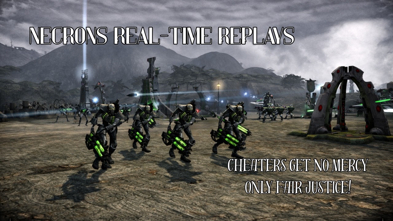 Dawn of War DE | Necrons vs Eldars | Real-Time Replay