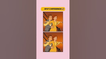 Spot  3 Differences | Illustration Version #44