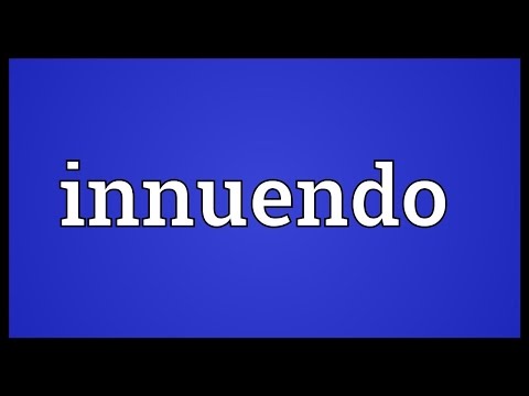 Innuendo Meaning