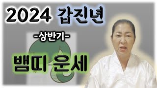 2024년 뱀띠 상반기 운세