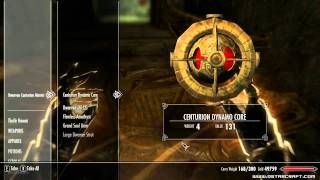 Skyrim: Killing Dwarven Centurion Master and obtaining Grimsever