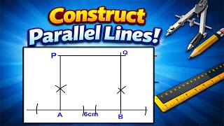 Celebrity How to Construct a Parallel Line Easily | Geometry Construction Wealth