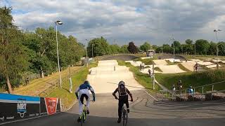 Riding a Lap of Birmingham BMX Track POV/GoPro  HD 1080p