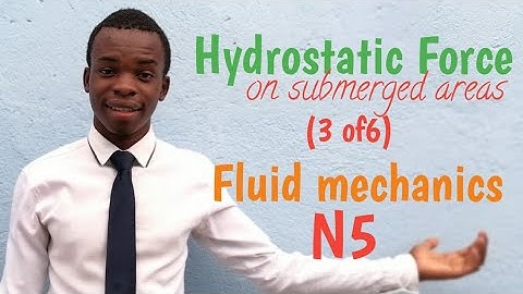 Hydrostatic force on submerged areas(3 of6) Fluid mechanics N5