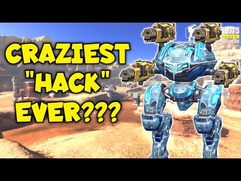 Craziest ''Hack'' Ever??? IVORY ATOMIZER Getting Out Of Control | War Robots Test Server Gameplay WR