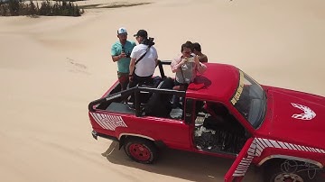 Flycam đồi cát Bàu Tranh- Sa Mạc có ở Phan Thiết