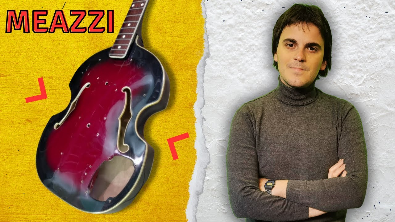 Tanto affascinante quanto infido: un basso semiacustico full hollow (da restaurare)