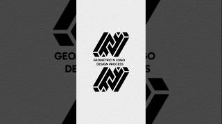 Geometric Logo Design Process |  Adobe Illustrator Logo Design Tutorial | Geometric N Logo#logo