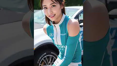 [4K] Ai Beauty | female racing driver & race queen 赛车女郎 - 天天要闻