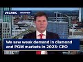 We saw weak demand in diamond and PGM markets in 2023: CEO